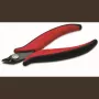 Cortacables manual Cimco 101052 — acero, 131 mm, mango negro/rojo