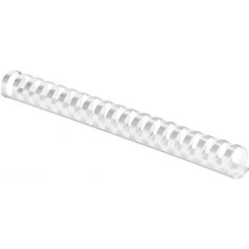 Fellowes espiral de plástico - 14 mm - 21 anillas - A4 (210 x 297 mm) - blanco - 100 uds. espiral de plástico - para Fellowes Galaxy 500, Galaxy E 500, Pulsar 300, Pulsar-E 300, Quasar