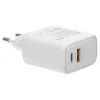 Savio LA-12 cargador para dispositivos móviles universal blanco AC carga rápida interior