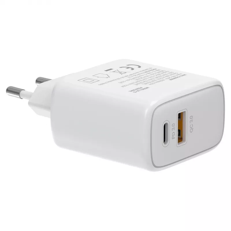 Savio LA-12 cargador para dispositivos móviles universal blanco AC carga rápida interior
