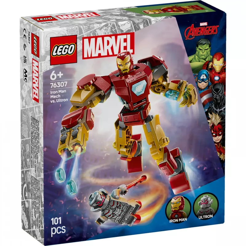 LEGO MARVEL 76307 Mech de Iron Man vs. Ultron