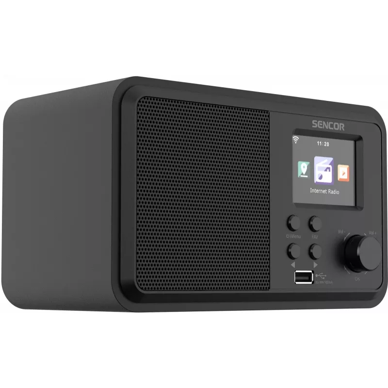 Radio de sobremesa SENCOR SIR 5100WDB — 4 W, Wi‑Fi, FM