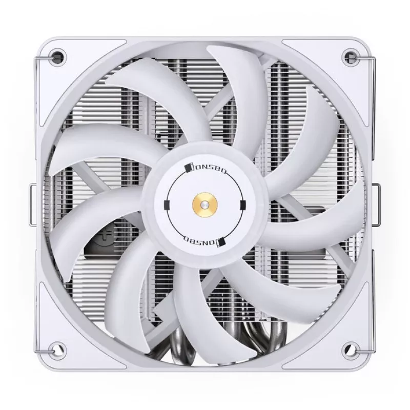 Disipador de CPU Jonsbo HP600 120mm blanco A-RGB, ventilador 120mm, iluminación A-RGB