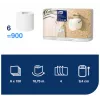 Papel higiénico Tork Premium Extra Soft Conventional T4 — rollos de 4 capas 9,7 cm x 19,1 m, paquete de 6