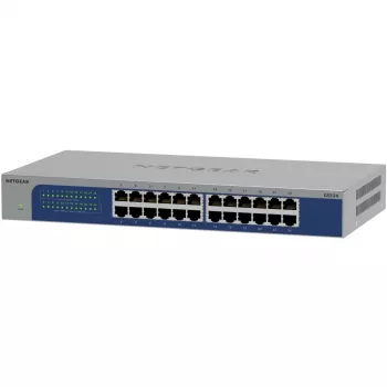 Switch de red NETGEAR GS524-300EUS no gestionado Gigabit Ethernet (10/100/1000) gris