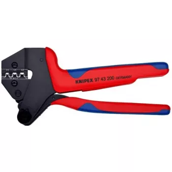 Knipex alicate de crimpado de sistema 97 43 200