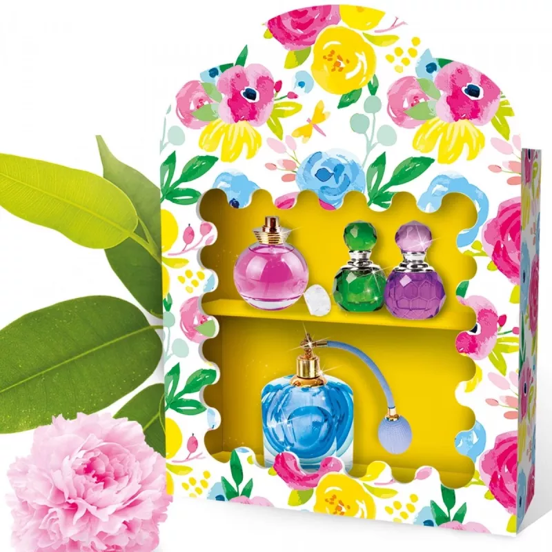 Set educativo Liscianigiochi IM A Genius — Mi primer set de perfume para niños, actividad segura para crear fragancias