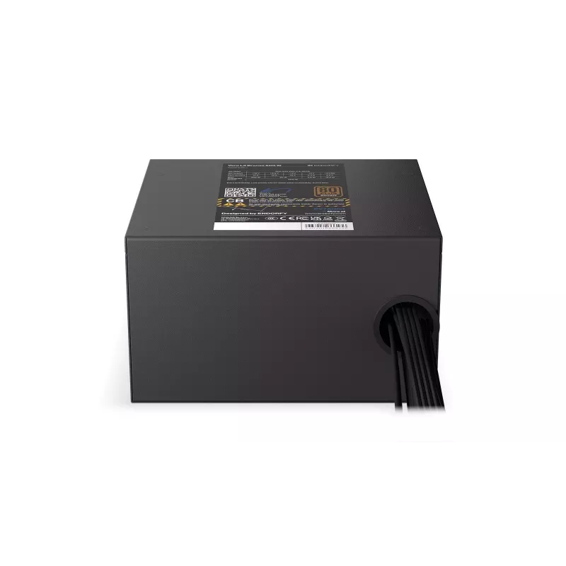 Fuente de alimentación ENDORFY Vero L5 500 W ATX, 80 PLUS Bronze, 24 pines, ventilador de 120 mm, no modular