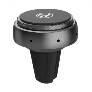 Kit de ambientador para coche Tellur FreshDot Lemon – soporte para rejilla de ventilación, gris