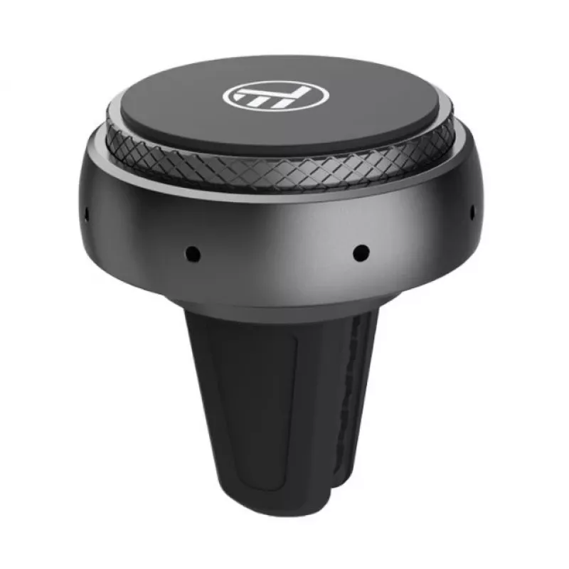 Kit de ambientador para coche Tellur FreshDot Lemon – soporte para rejilla de ventilación, gris