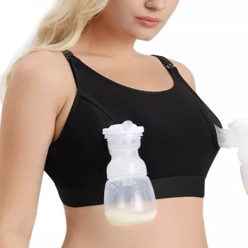 Momcozy YN08 sujetador de extracción manos libres negro 2XL