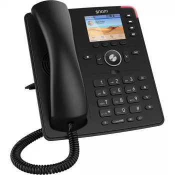 Teléfono IP Snom D713 negro TFT