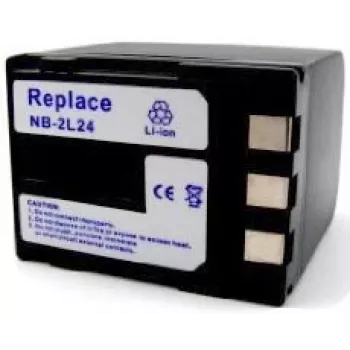 Batería extra digital NB-2L24, Li-Ion 7,4V 1200mAh para cámaras Canon