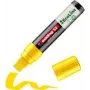 Rotulador Edding 52 EcoLine amarillo 4,0–15,0 mm — rotulador permanente con punta de cuña, recargable