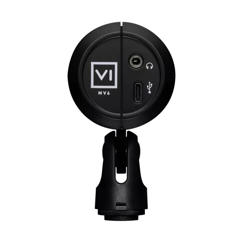 Shure MV6 - micrófono dinámico cardioide USB-C para gamers y streamers