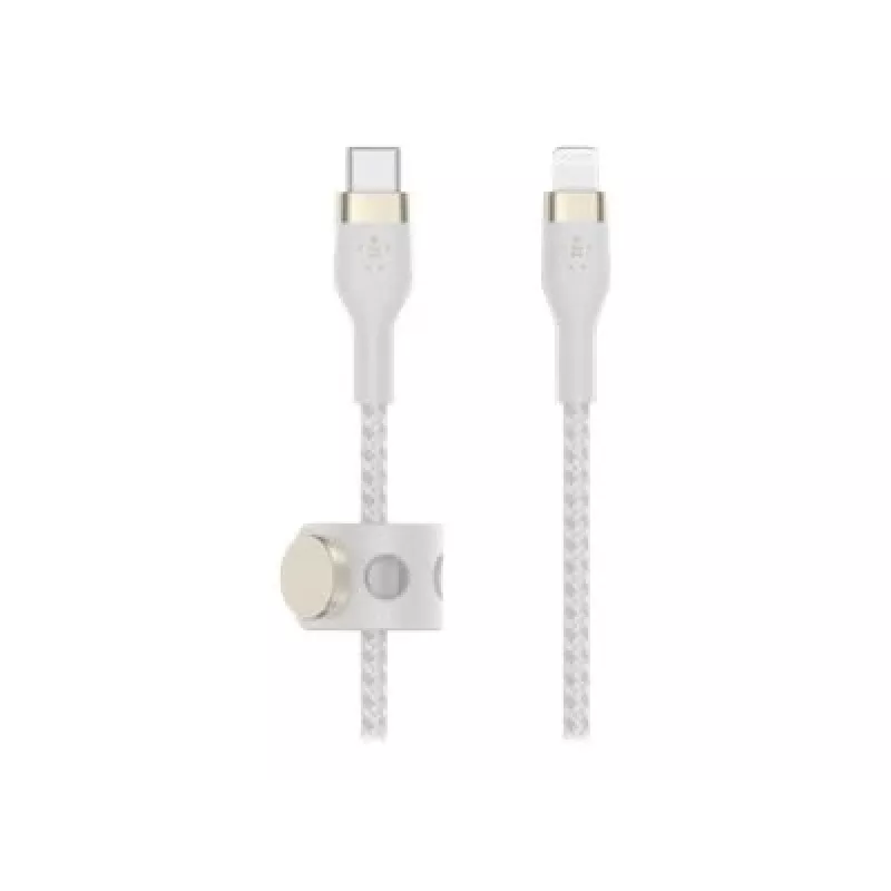 Belkin BOOST CHARGE - Cable Lightning - USB-C macho de 24 pines a Lightning macho - 1 m - blanco - para Apple iPad/iPhone/iPod (Lightning)