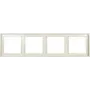 Jung Marco cuádruple LS 990 blanco crema LS984W (LS984W)