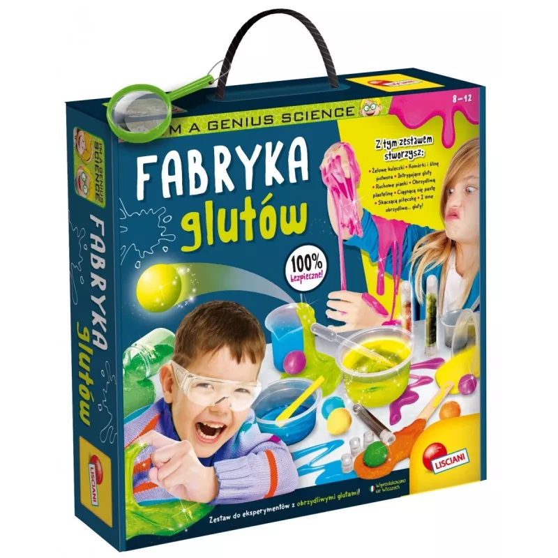 Set de manualidades fábrica de slime Liscianigiochi I'M A Genius – práctico set para hacer slime