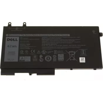 Batería para portátil Dell 42 Wh 3 celdas de iones de litio JCFJJ — capacidad de 42 Wh, 3 celdas, compatible con portátiles Dell seleccionados