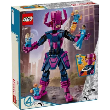 LEGO set de construcción Marvel Super Heroes 76316 — Fantastic Four: set de minifiguras Galactus, 427 piezas, 4 minifiguras, edad 9+