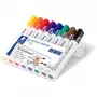 Rotulador permanente Staedtler Lumocolor 351 WP8 punta redonda multicolor 8 uds.