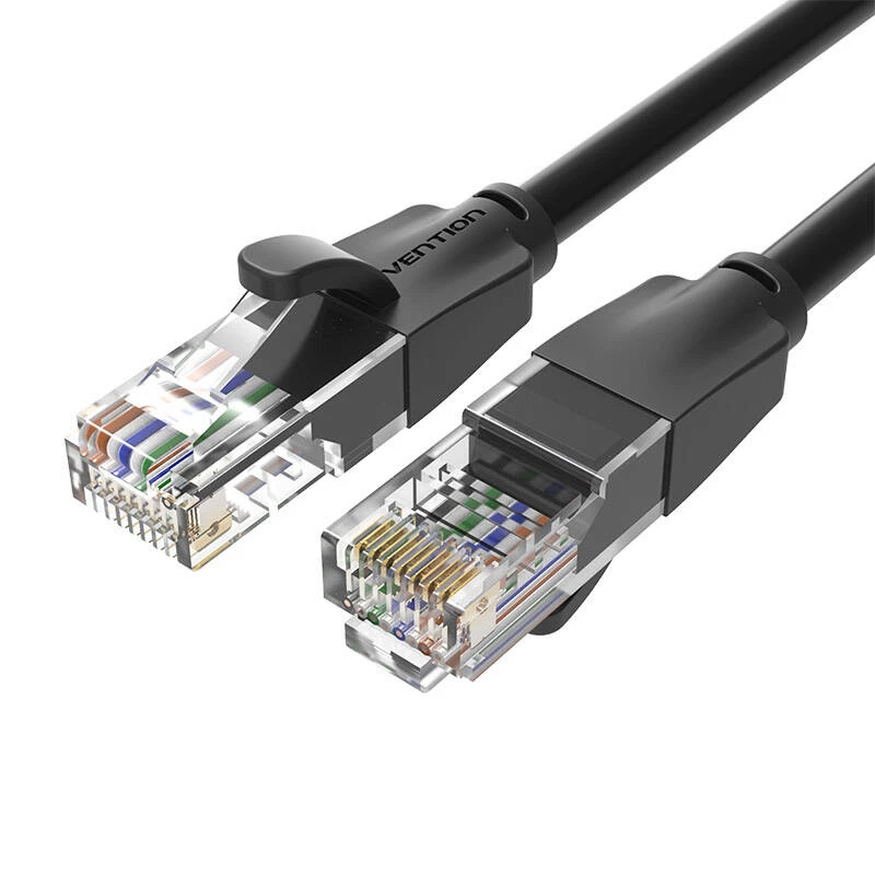 Cable de red CAT.6 UTP/5M negro Ibebj Vention