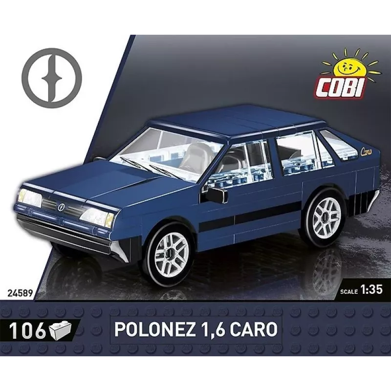 Maqueta Cobi Polonez 1,6 Caro – Escala/modelo no indicado, set de construcción de plástico, MPN 24589