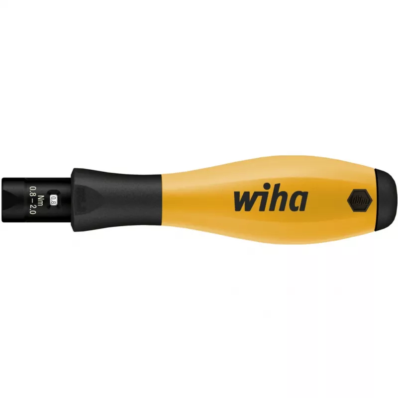Destornillador dinamométrico ESD Wiha TorqueVario-S 0,8 - 2 Nm DIN EN 61340-5-1, DIN EN ISO 6789, DIN EN 26789 (26866)