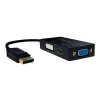 Convertidor 4K DisplayPort a DVI/HDMI/VGA