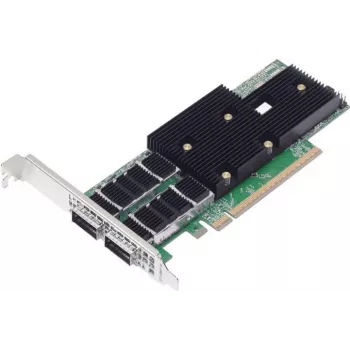 BC 200 GbE Adaptador de servidor QSFP112 de 2 puertos NetXtreme P2200G (2x QSFP112) Bulk PCIe 5.0 x16 incl. embellecedor de altura completa y perfil bajo