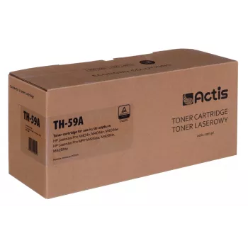 Tóner Actis TH-59A (compatible con HP CF259A; Supreme; 3000 páginas; negro) con chip de control del nivel de tóner