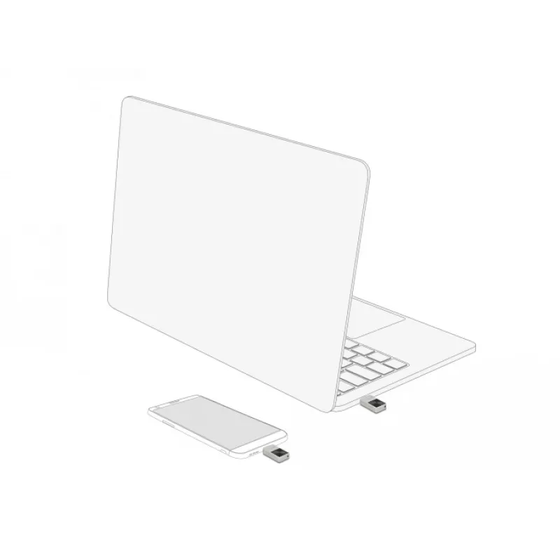 Memoria USB DeLOCK 128 GB USB-C Mini Memory Stick