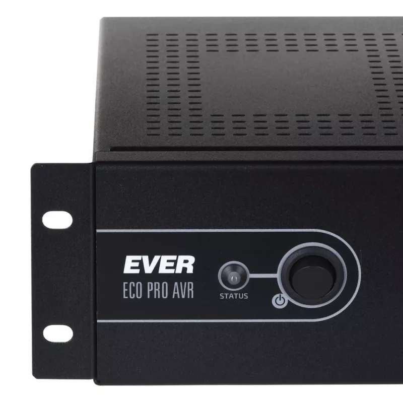EVER ECO Pro 1000 AVR CDS SAI Line-Interactive rack 19 pulgadas 2U, 1000 VA / 650 W