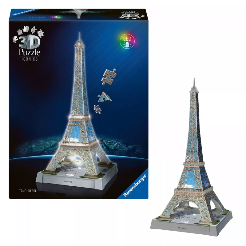 Puzle 3D Torre Eiffel
