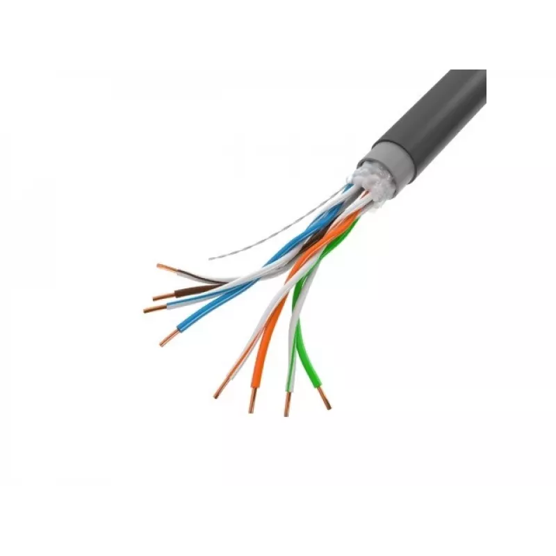 Cable de red Lanberg LCU5-30CU-0305-BK 305 m Cat5e U/UTP (UTP) negro (LCU5-30CU-0305-BK)