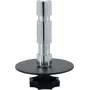 Espiga de TV M12 EUROLITE TV-12 con cabeza moleteada