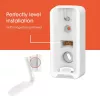 Soporte de pared Vogels | Soporte de pared para altavoz para Sonos Era 300 | Inclinable, orientable | Capacidad de carga máxima 7 kg | Blanco