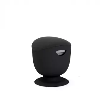 Taburete ergonómico de equilibrio Up Up Seul negro, D48 negro (gris oscuro) tejido
