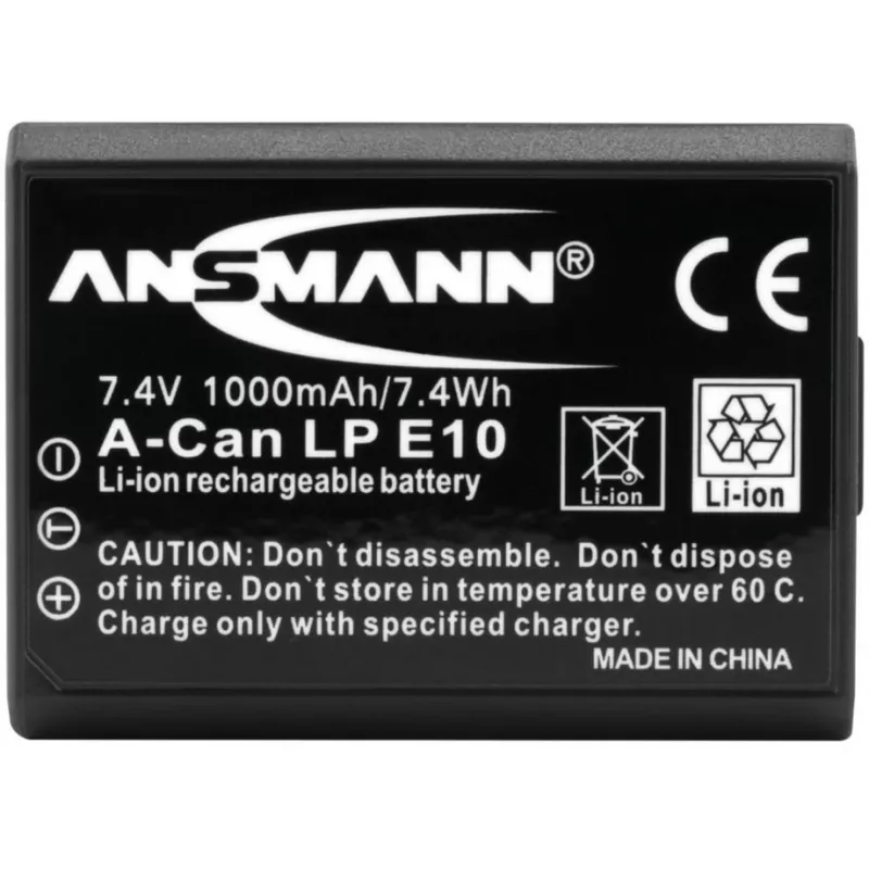 Batería Ansmann A-Can LP E10 litio-ion 1000 mAh