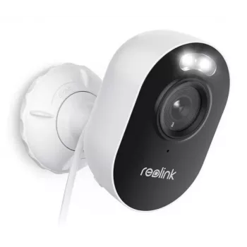 Cámara de vigilancia IP Reolink Lumus E450 – 8 MP (3840×2160), WLAN, proyector de luz integrado, opción PoE, objetivo 2,8 mm, microSD hasta 512 GB, IP65
