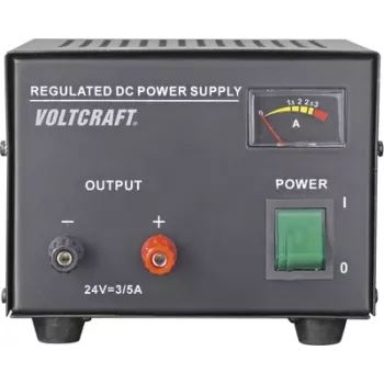 Fuente de alimentación de laboratorio Voltcraft, tensión fija FSP-1243 24 - 24 V/DC 3 - 3 A 72 W 1 x (FSP-1243)
