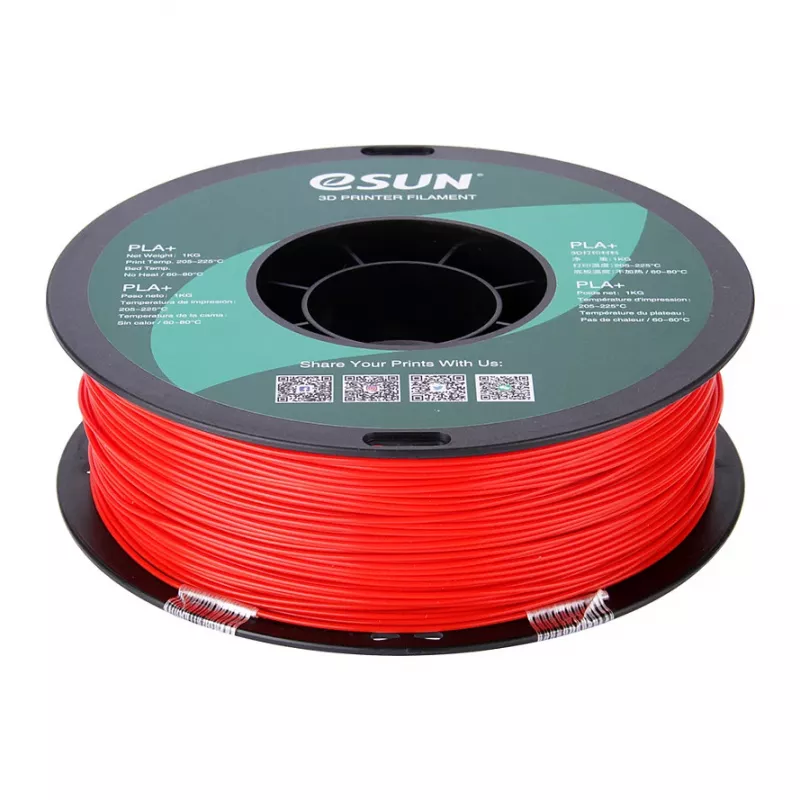 PLA+ 1,75mm rojo 1kg