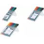 Rotulador permanente Staedtler 314 WP4 negro azul verde rojo