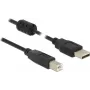 Cable USB DeLOCK 3 m USB 2.0-A/USB 2.0-B