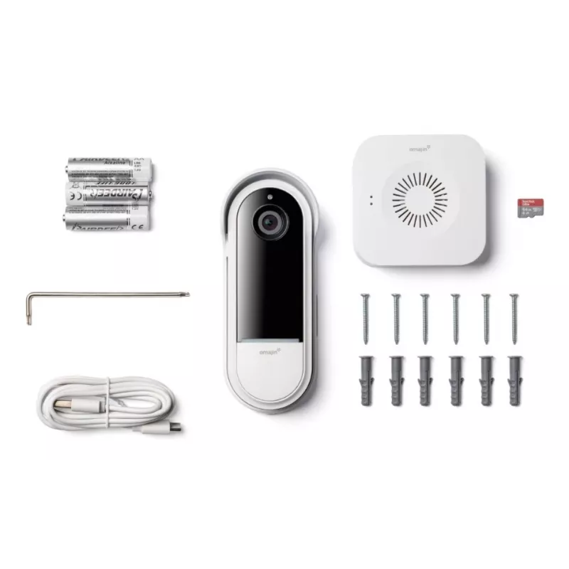 Timbre de puerta Omajin by Netatmo OVD-01-EU negro blanco