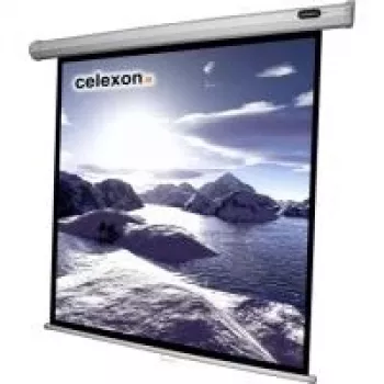 Pantalla de proyección enrollable Celexon Economy formato 1:1, 200 x 200 cm