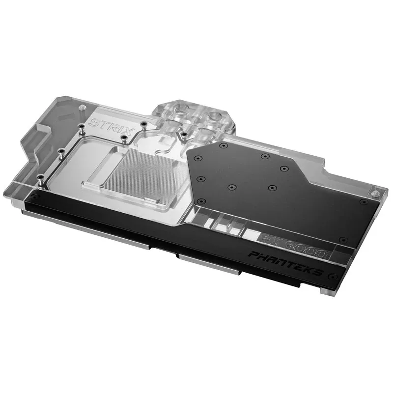 Phanteks Glacier G6000 Strix bloque de agua para GPU con backplate, ASUS RX 6800/6900 Strix/TUF, negro