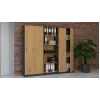 Estantería Topeshop OLIV 2D ANT/ART KPL