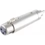 Cable adaptador XLR a RCA ShiverPeaks BS55061 — conector hembra XLR a conector macho RCA conector hembra de audio