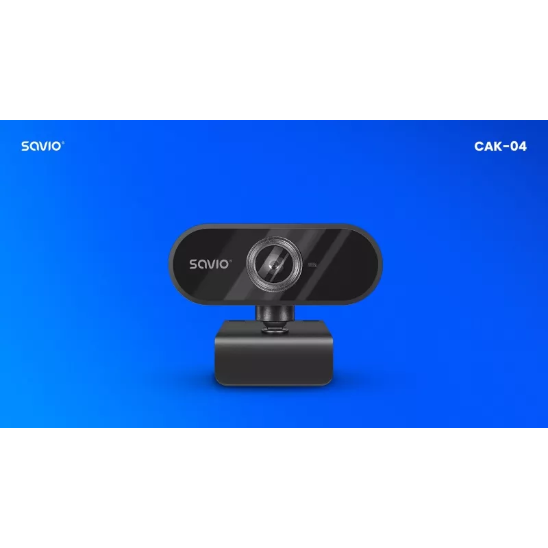 Webcam Savio CAK-04 720 MP 1280 x 720 píxeles USB negra